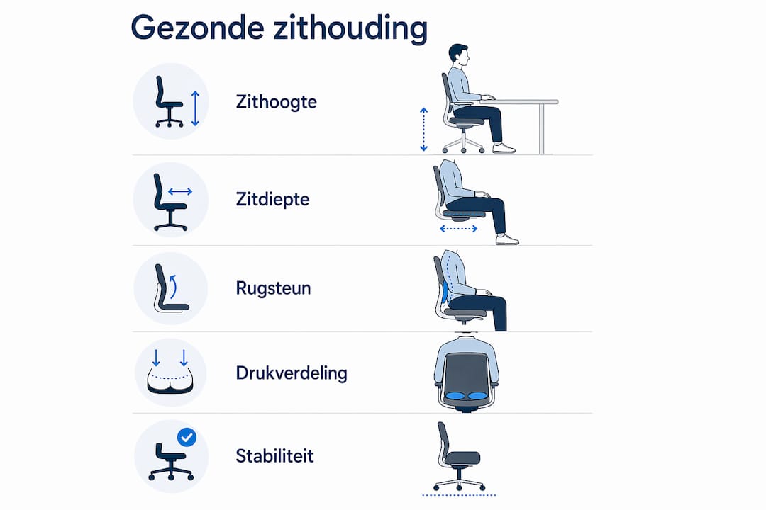 Infographic: Zo blijf je als oudere gezond zitten