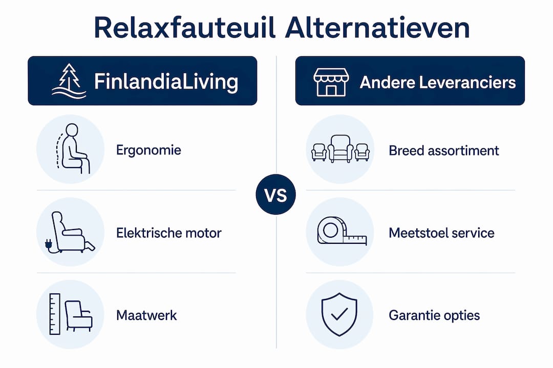 Overzicht: de beste alternatieven voor relaxfauteuils in beeld gebracht