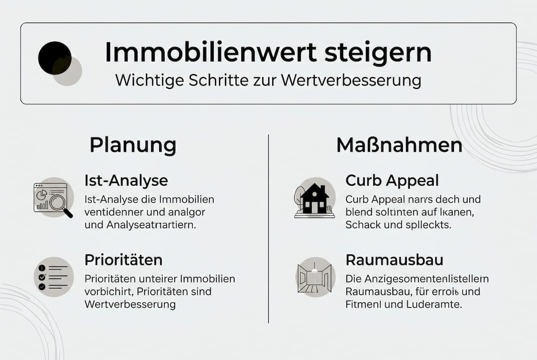 Die Infografik veranschaulicht, wie Sie den Wert gezielt steigern können – Schritt für Schritt.