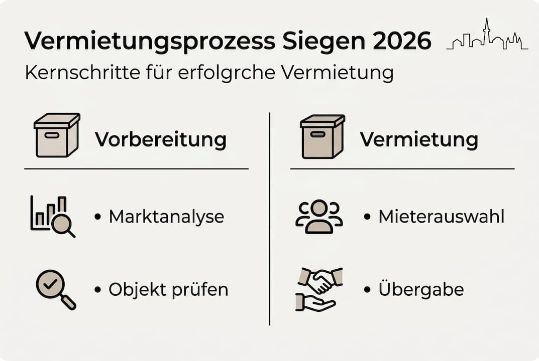 Schritt-für-Schritt-Übersicht: So vermieten Sie erfolgreich Ihre Immobilie in Siegen