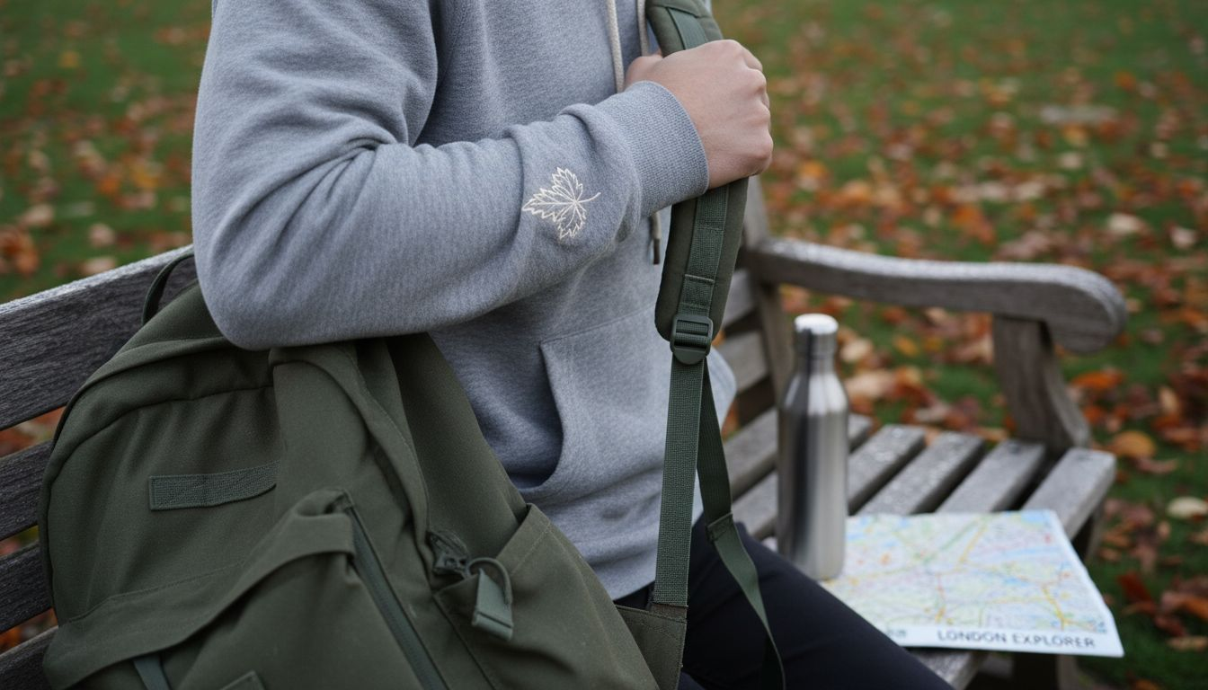 Padded backpack straps provide ergonomic comfort
