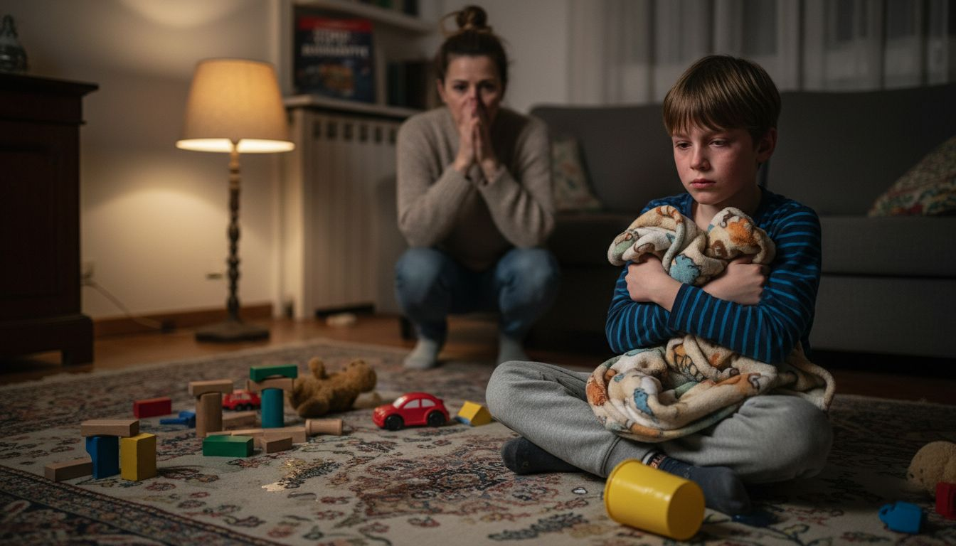 Quando un bambino con ADHD vive un momento di forte agitazione emotiva in casa