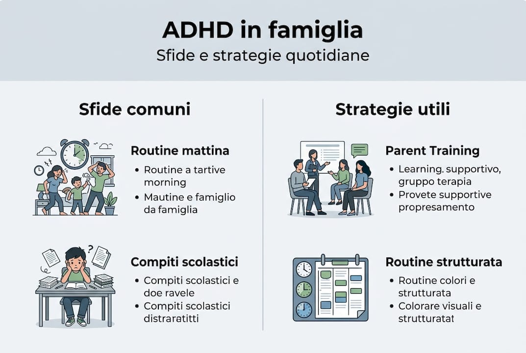 ADHD in famiglia: le difficoltà quotidiane e i consigli pratici