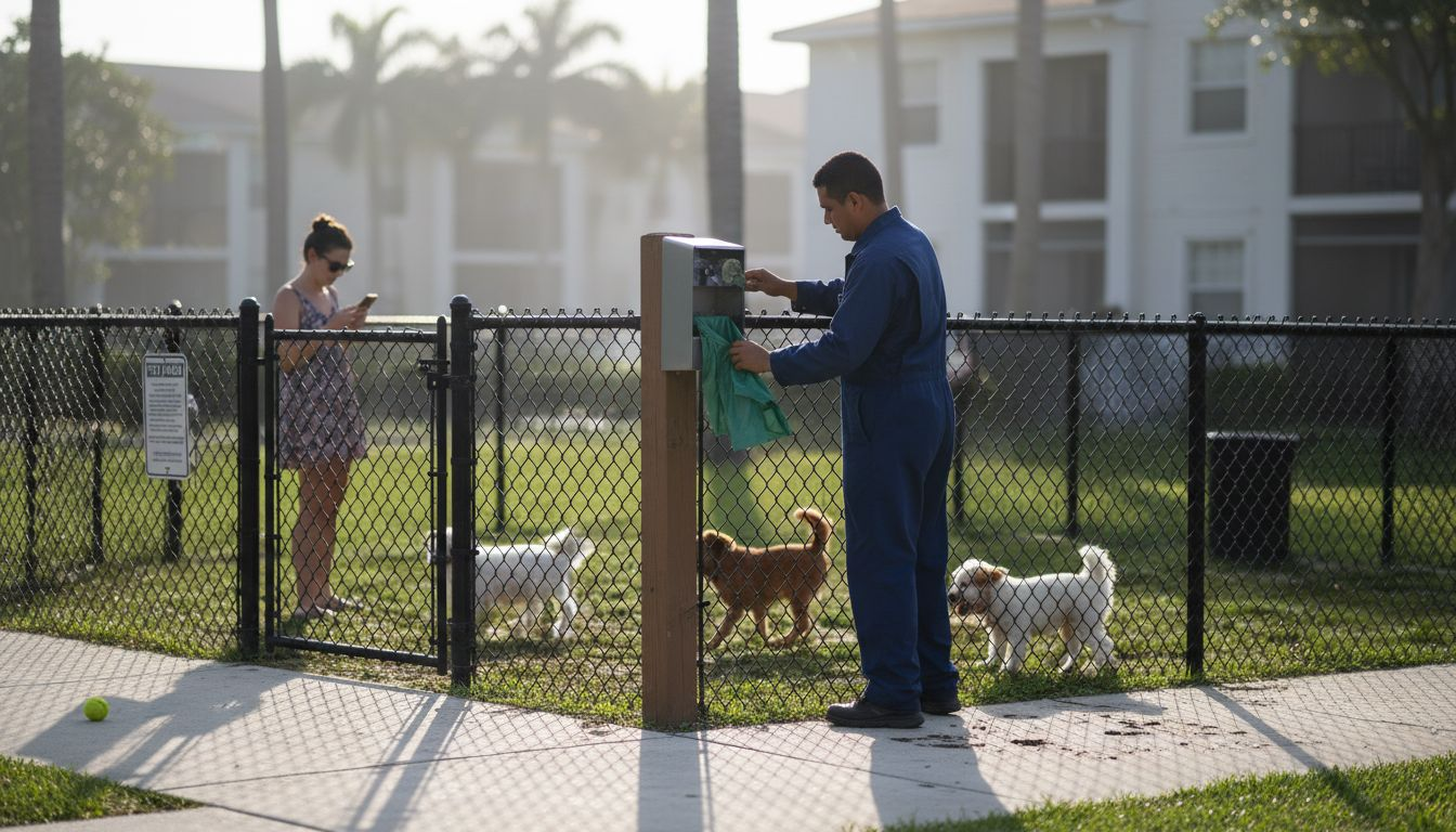 Why Rent Pet-Friendly Apartments in Boca Raton 1 Dog run and pet amenities at apartment