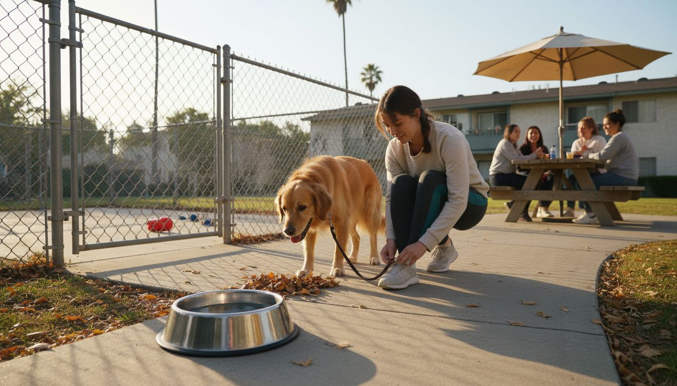 Dog park at Boca Raton community