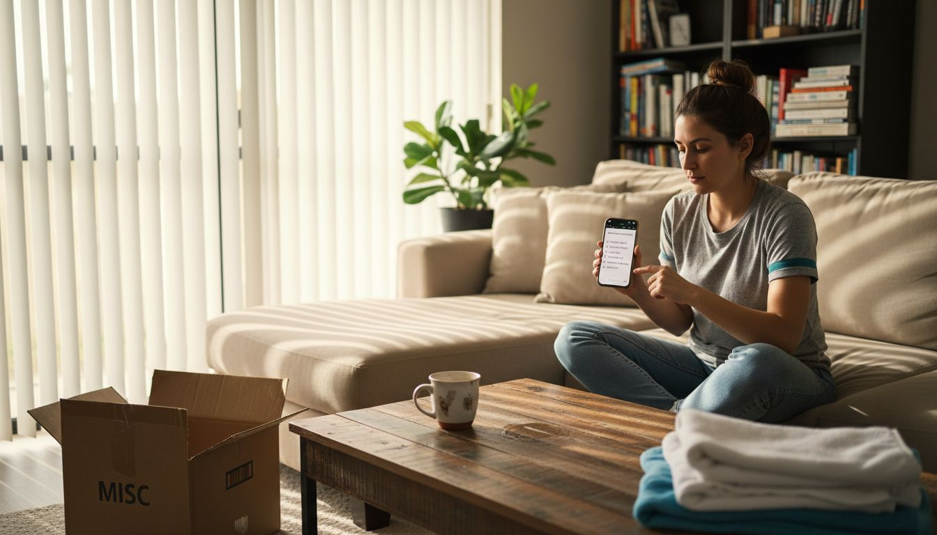 Move-In Ready Apartment: Hassle-Free Living in Boca Raton 1 Resident reviewing apartment move-in checklist