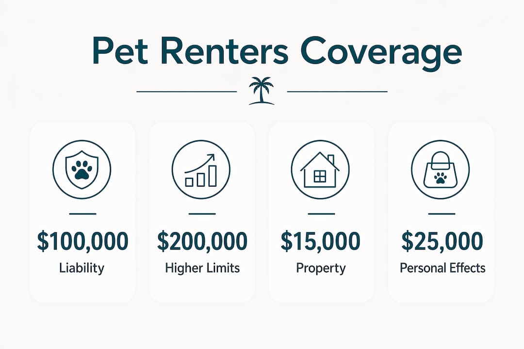 Why Renters Insurance for Pet Owners Matters in 2026 2 Infographic featuring renters insurance coverage statistics for pet owners