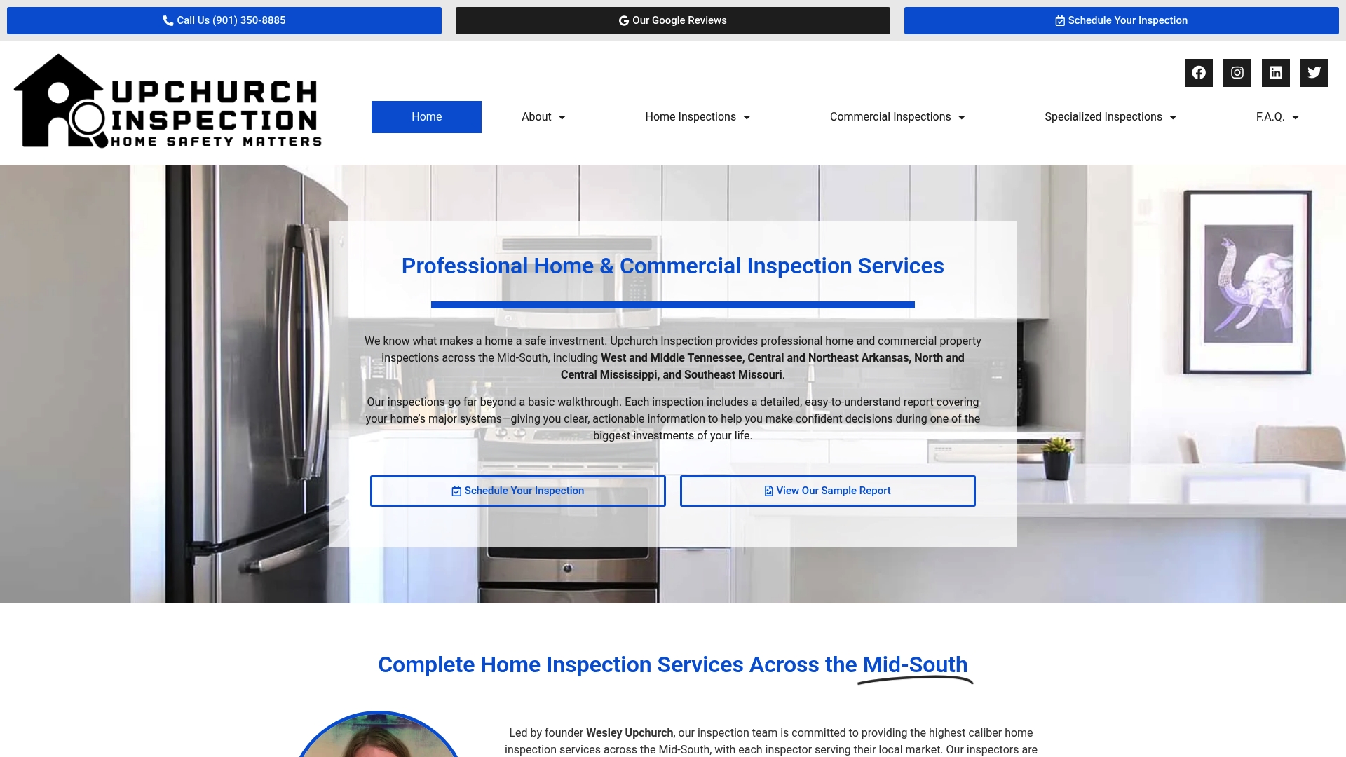 https://upchurchinspection.com