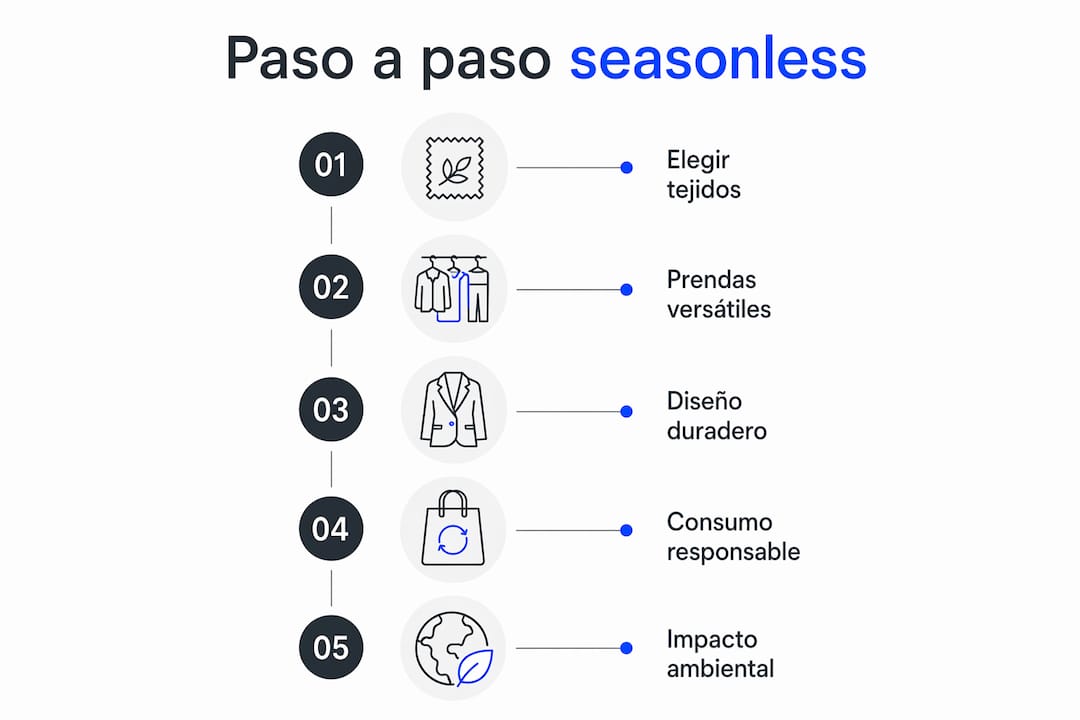 Infografía: guía práctica para sumarte a la moda atemporal