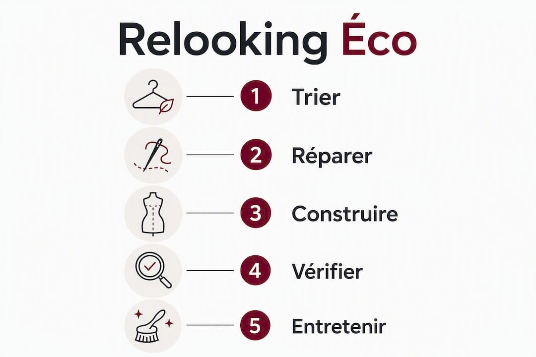 Infographie : les étapes clés pour relooker son intérieur de façon éco-responsable
