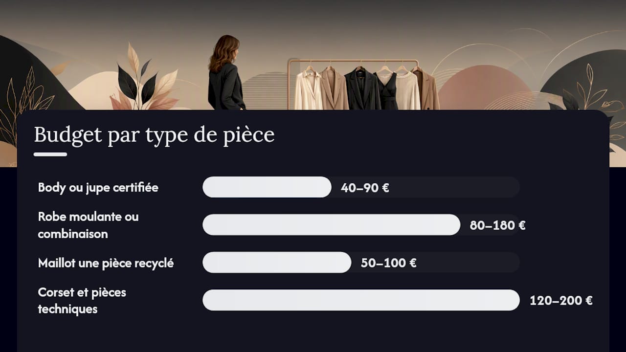 Quel budget prévoir pour des vêtements sexy et durables ? — overview diagram