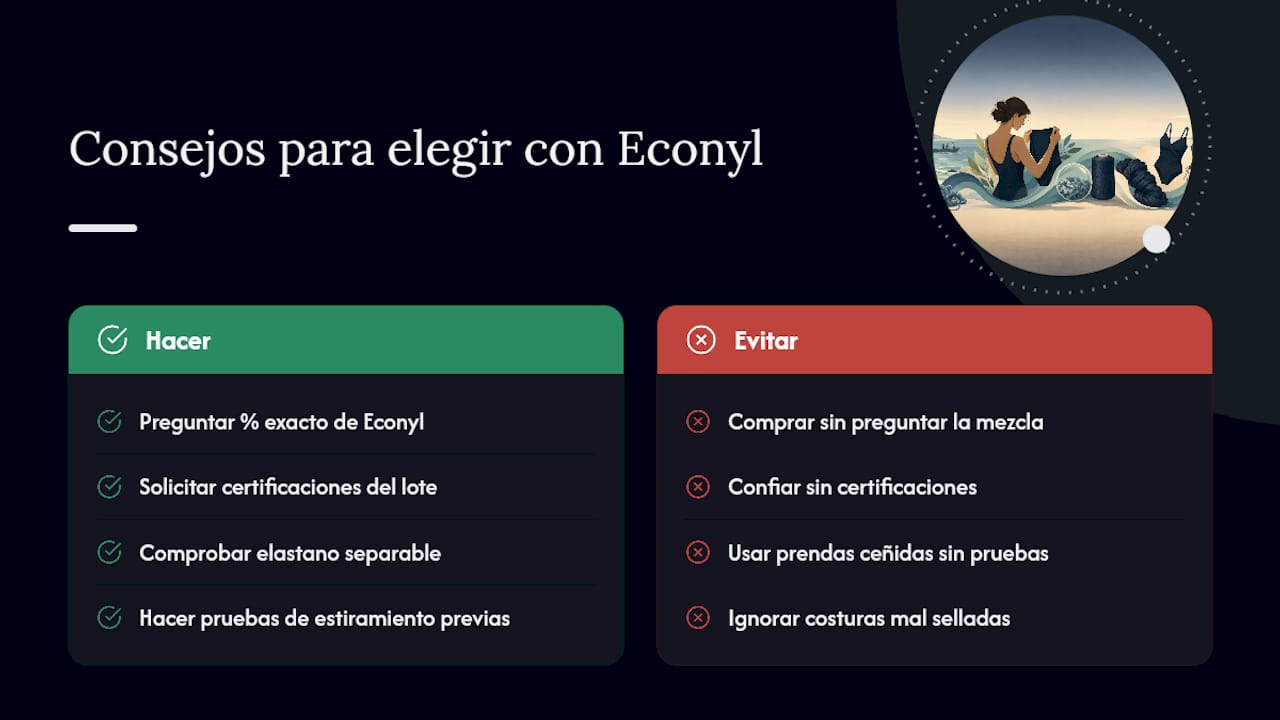 Consejos de Room24 para elegir y diseñar con econyl — overview diagram