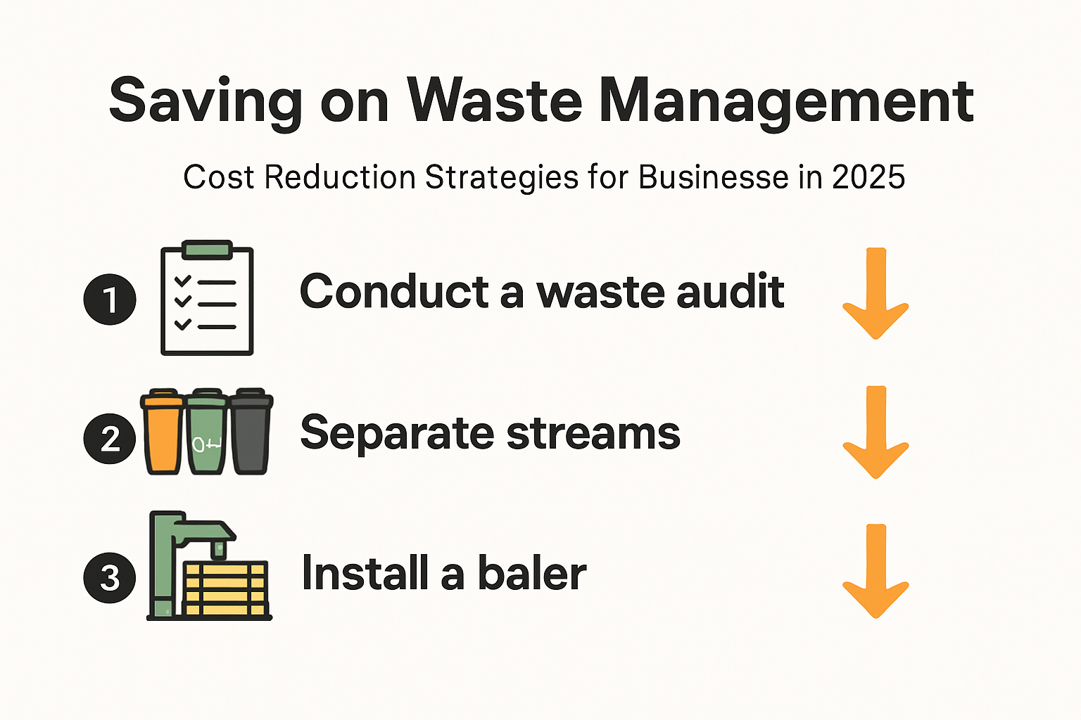 Ways to save money on waste management in 2025