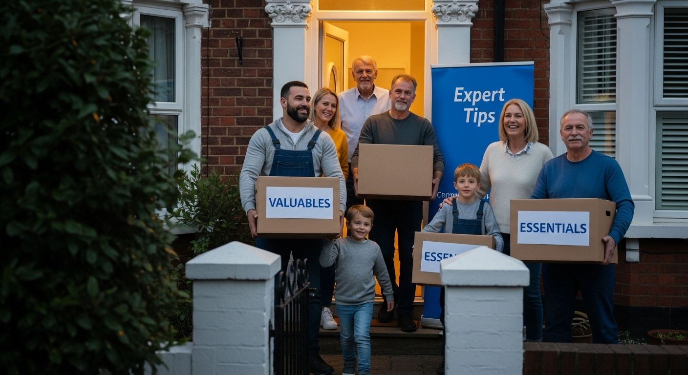 removal team UK unpacking