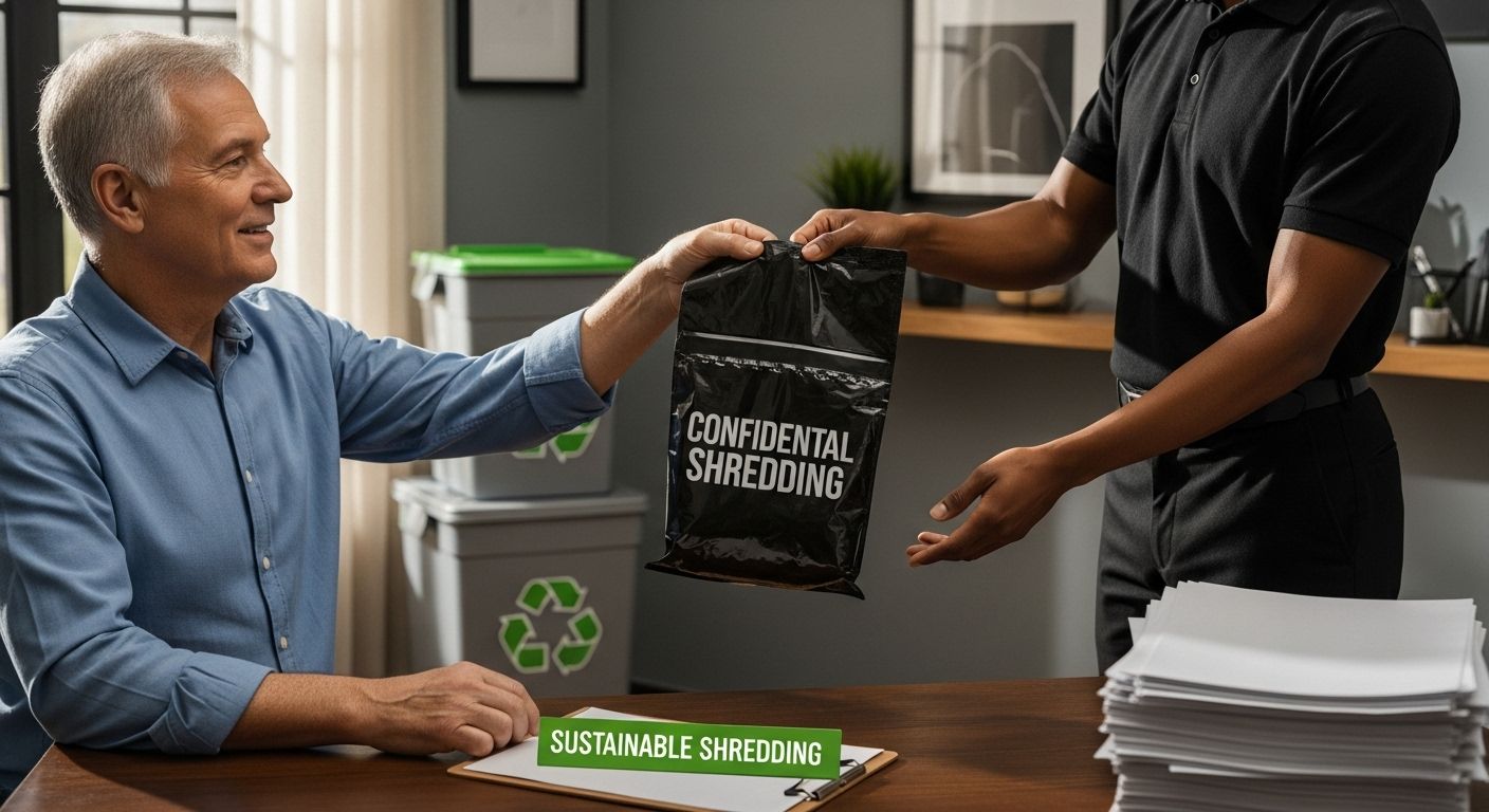 home shredding recycling service