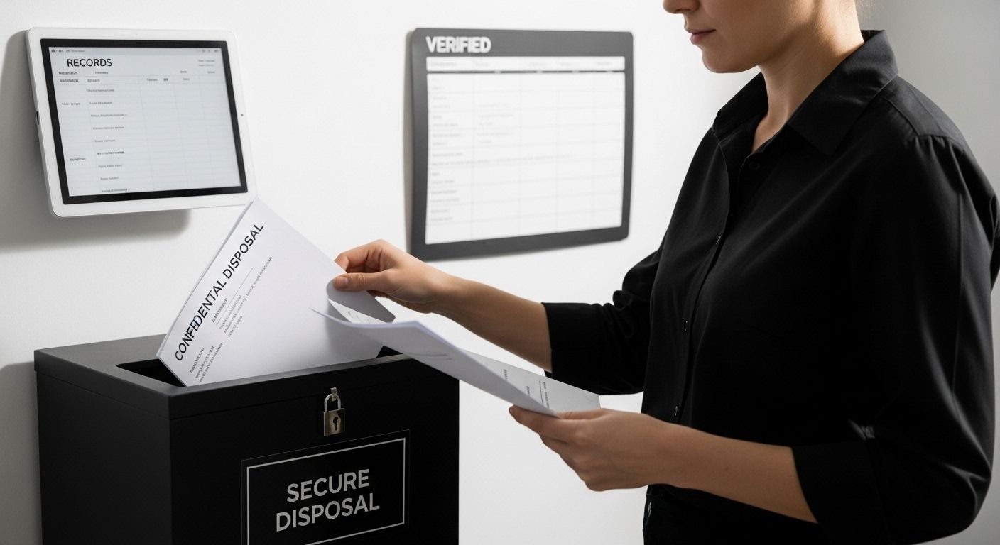 secure disposal compliance