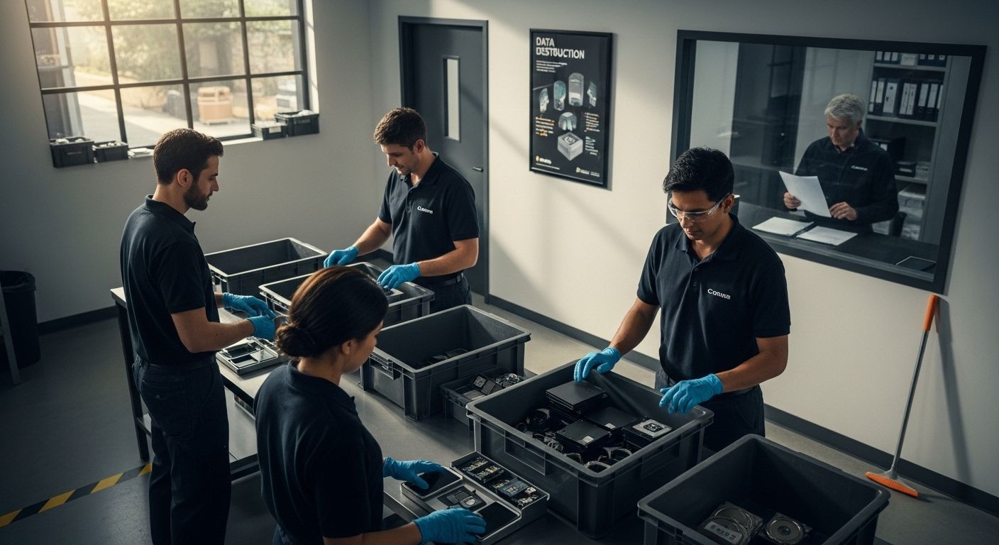 data destruction process