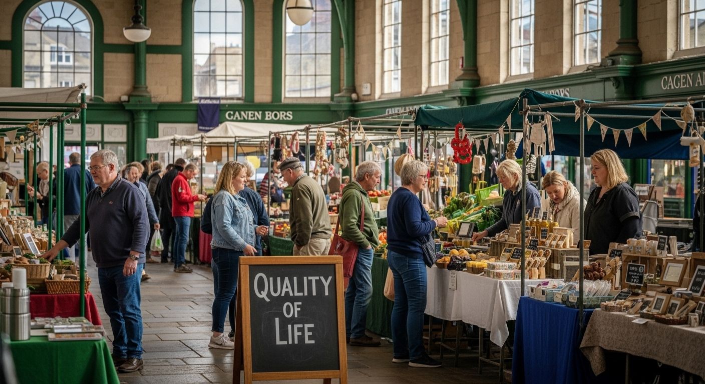 Hexham market lifestyle