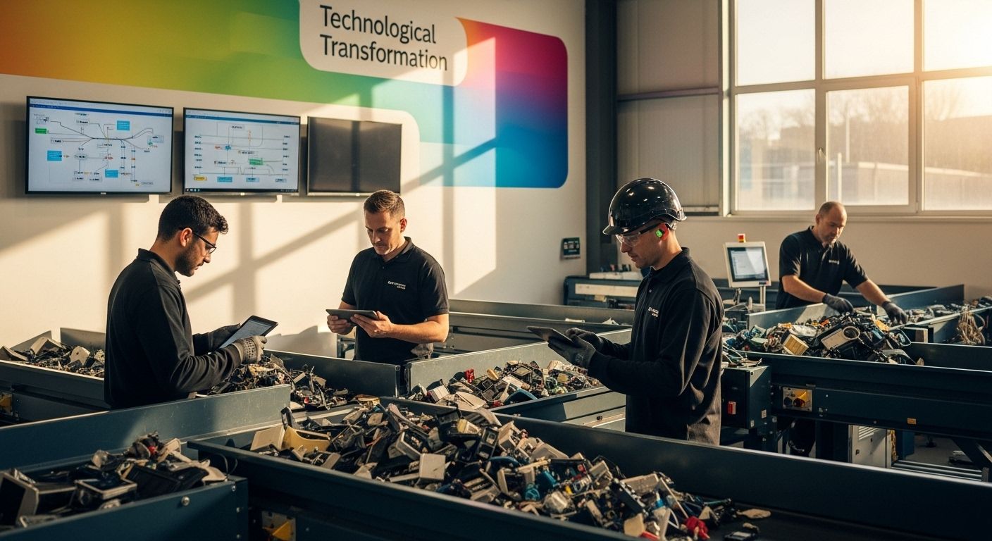 waste stream management factory workplace