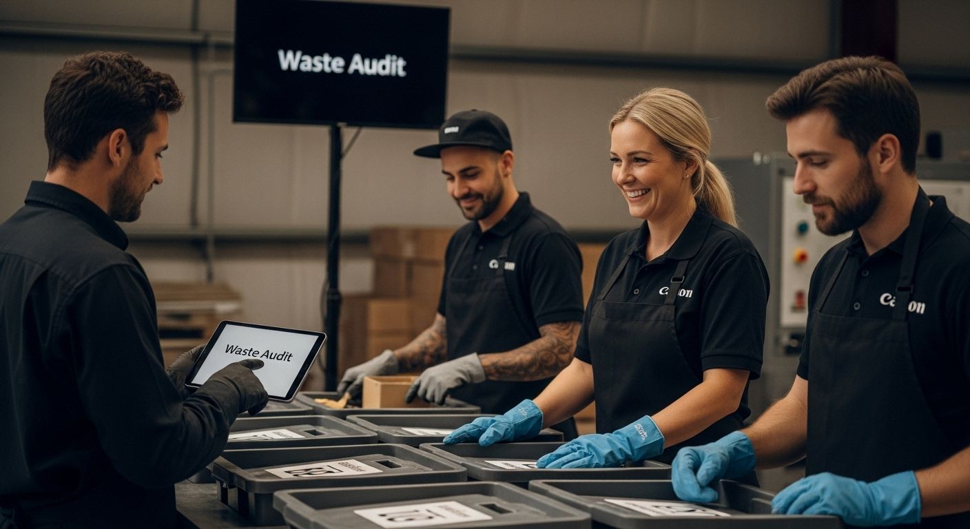 waste audit business warehouse