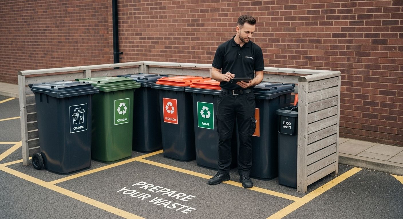 waste preparation collection booking