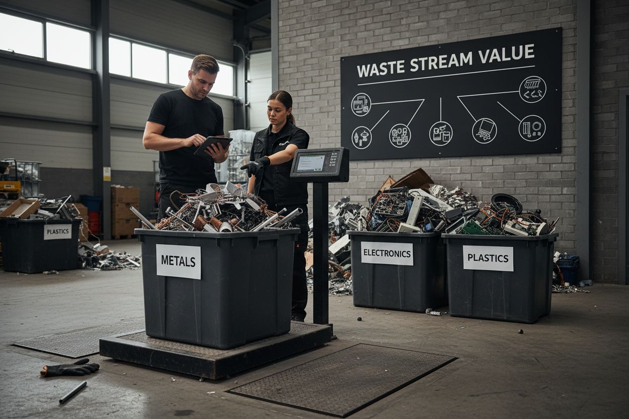 track waste value workflow