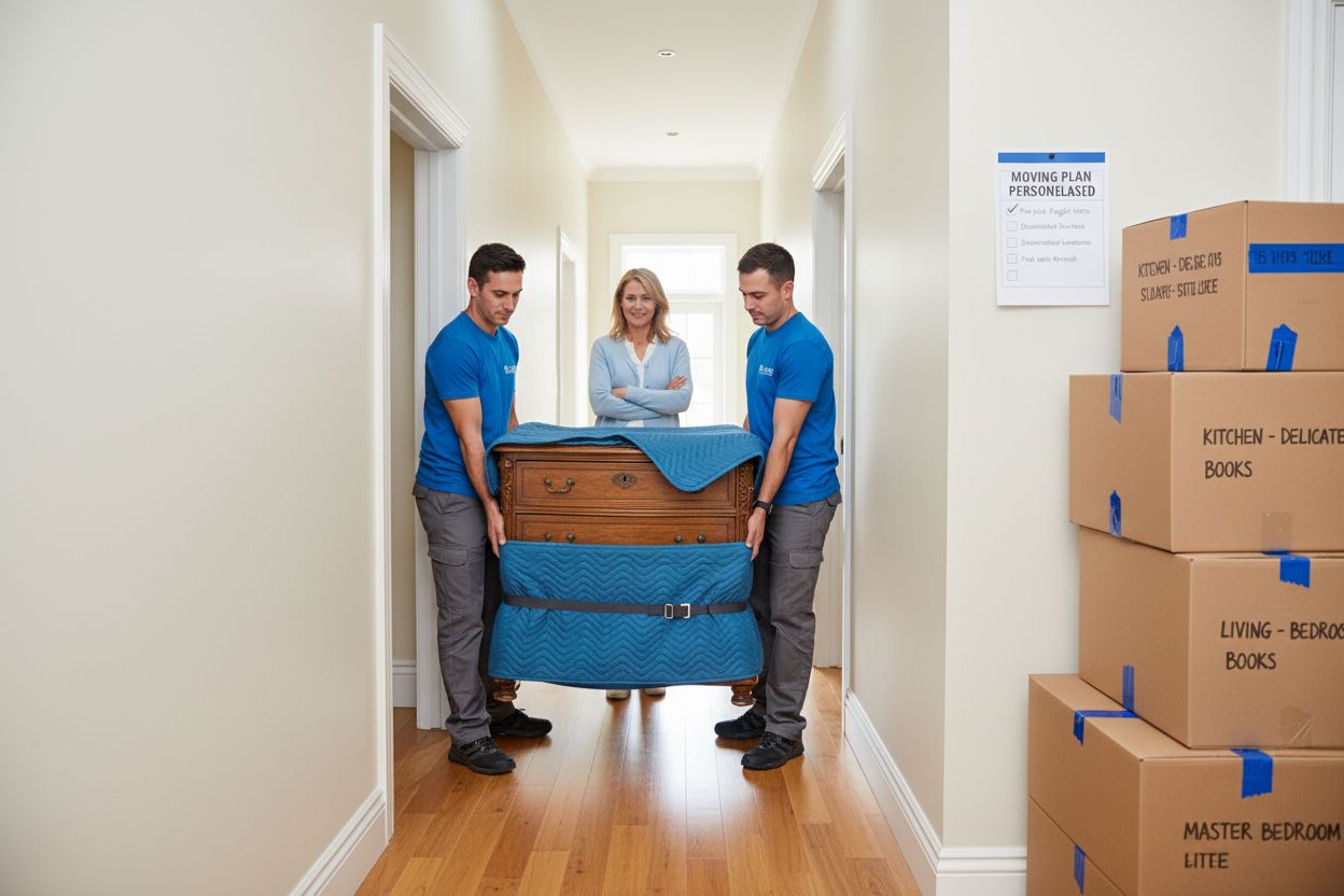 personalised moving process