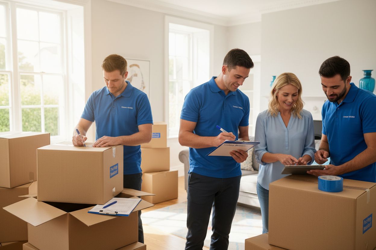 removals packing process