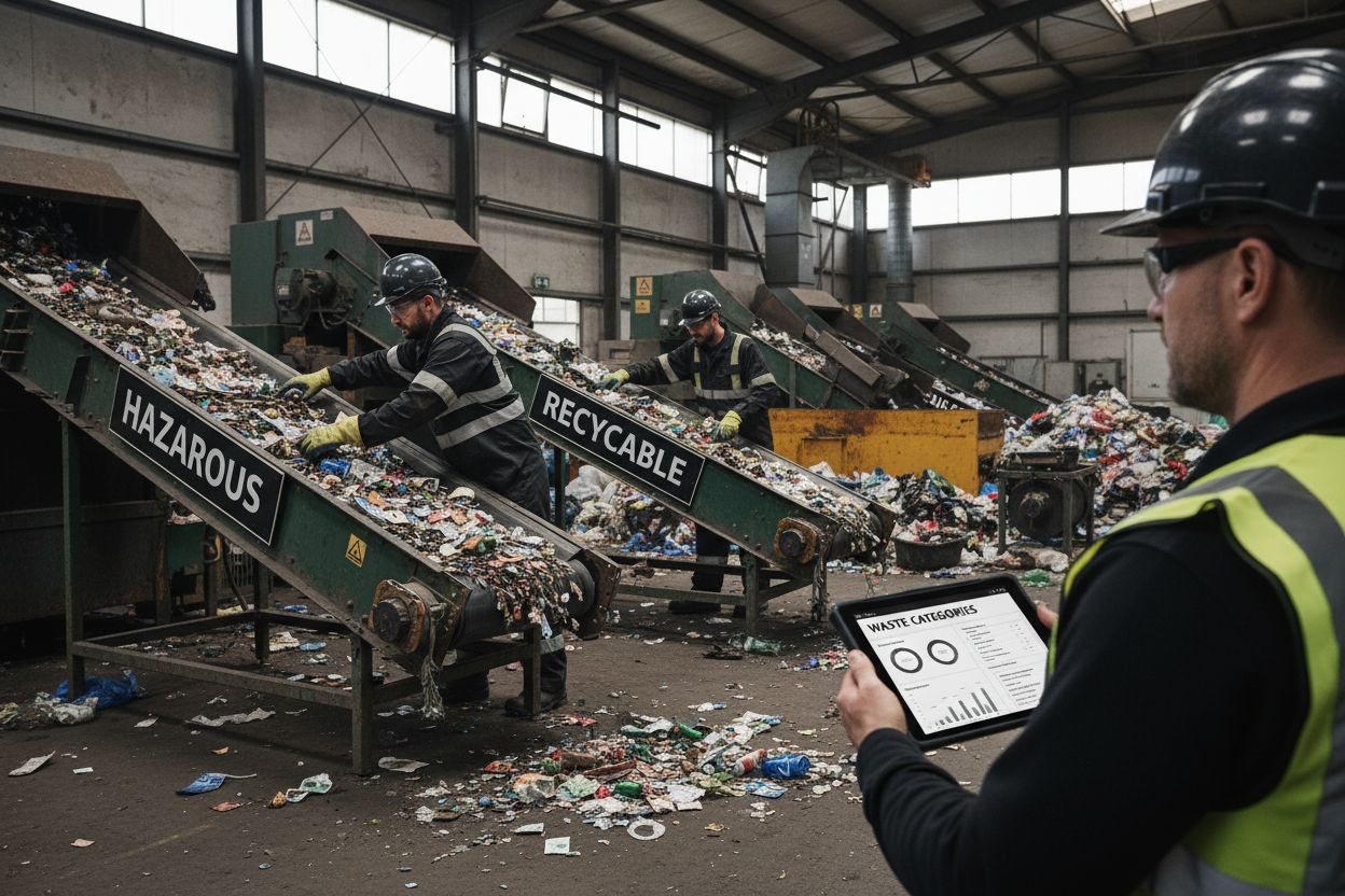 waste classification UK industry