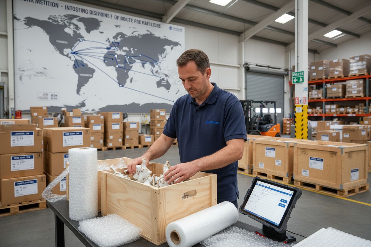 international shipping packing