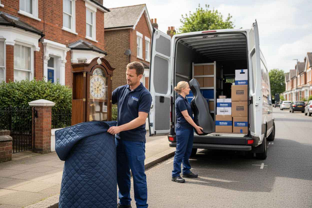 professional movers packing