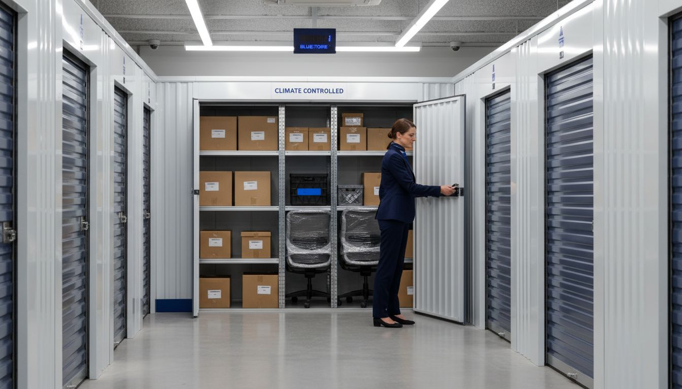 secure storage facility