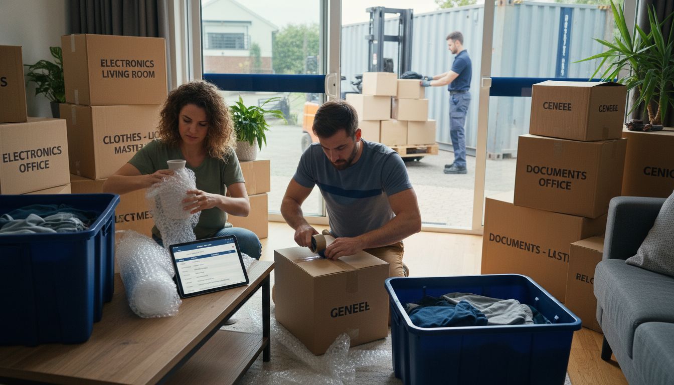 packing for international move