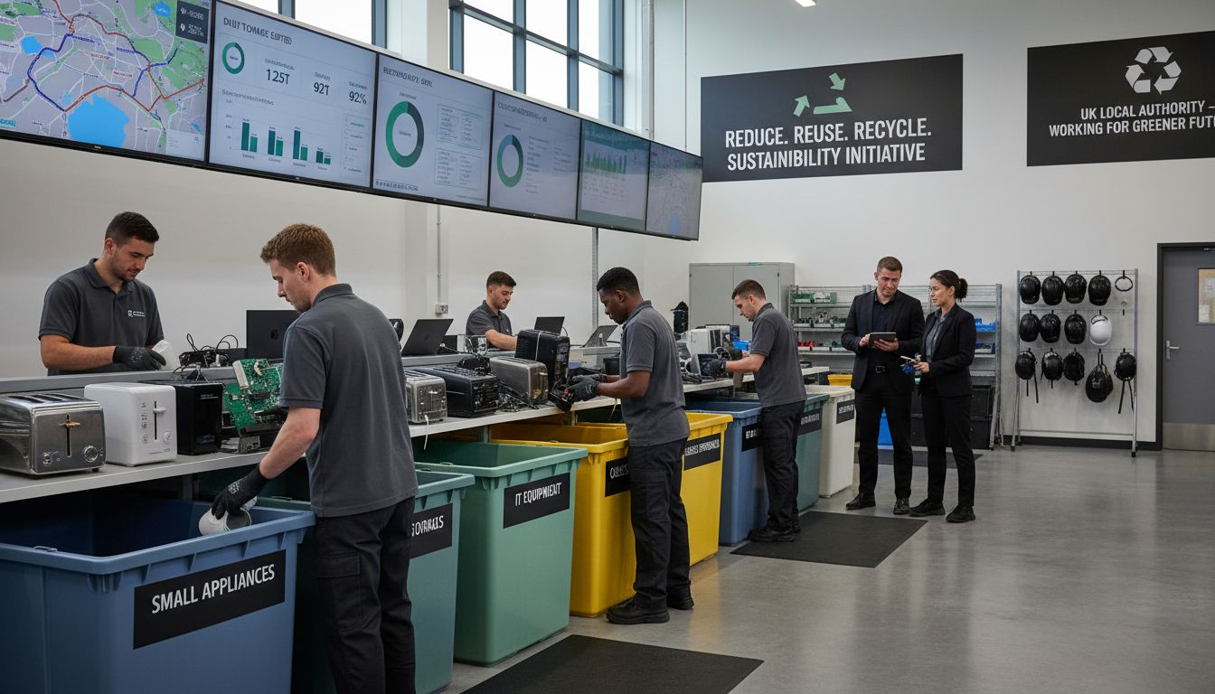 waste sorting facility
