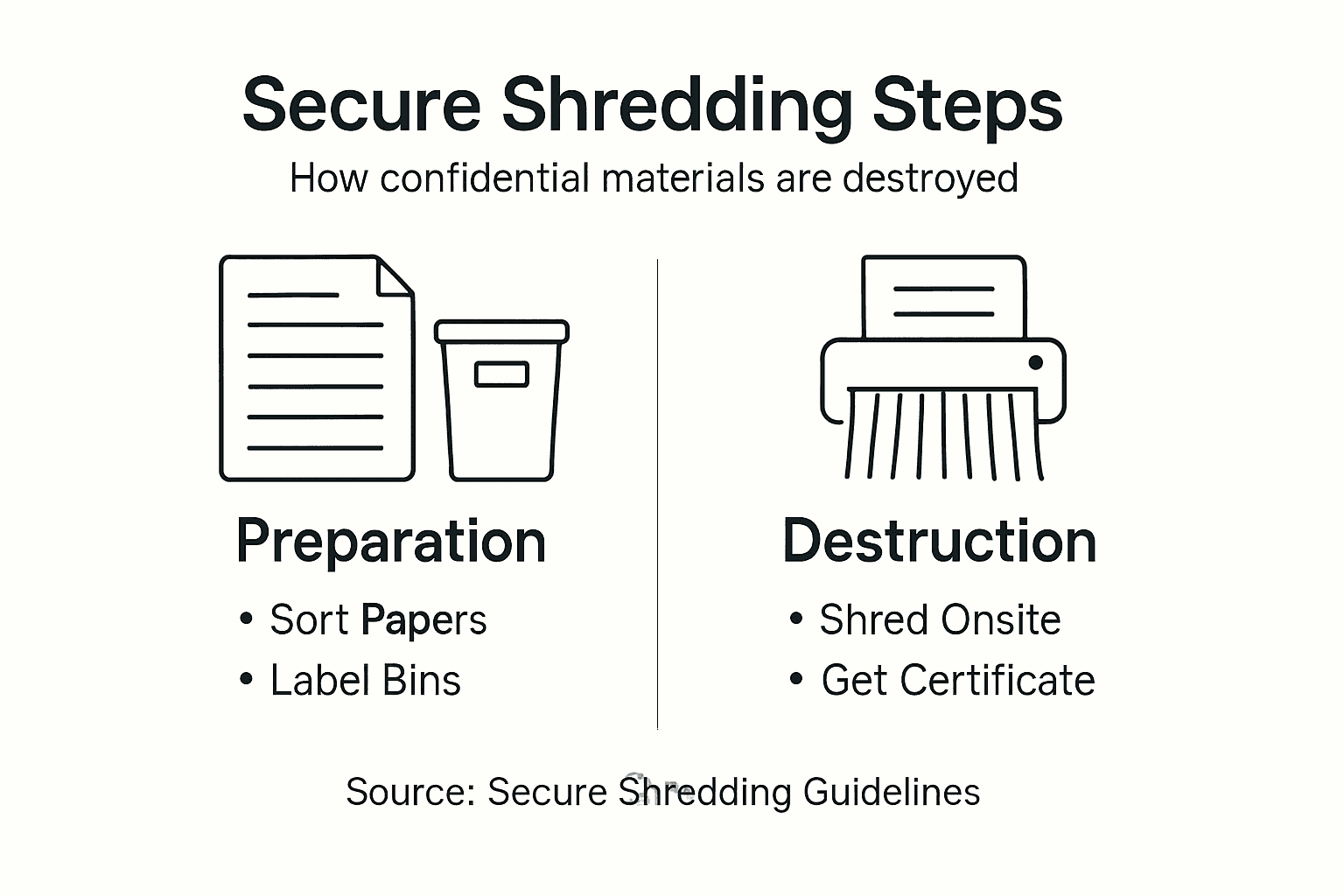 How Confidential Shredding Works for Secure Disposal - Venture Waste