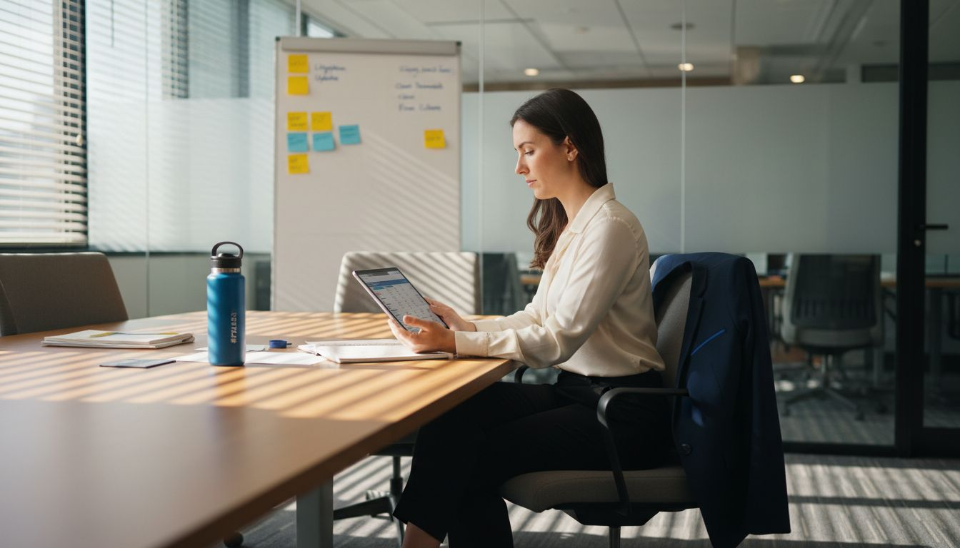 Attorney planning video content calendar