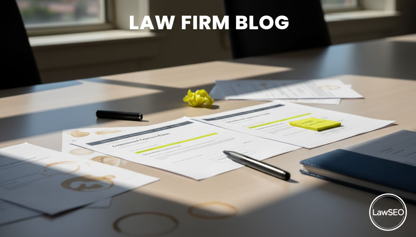 Assistant comparing law website designs