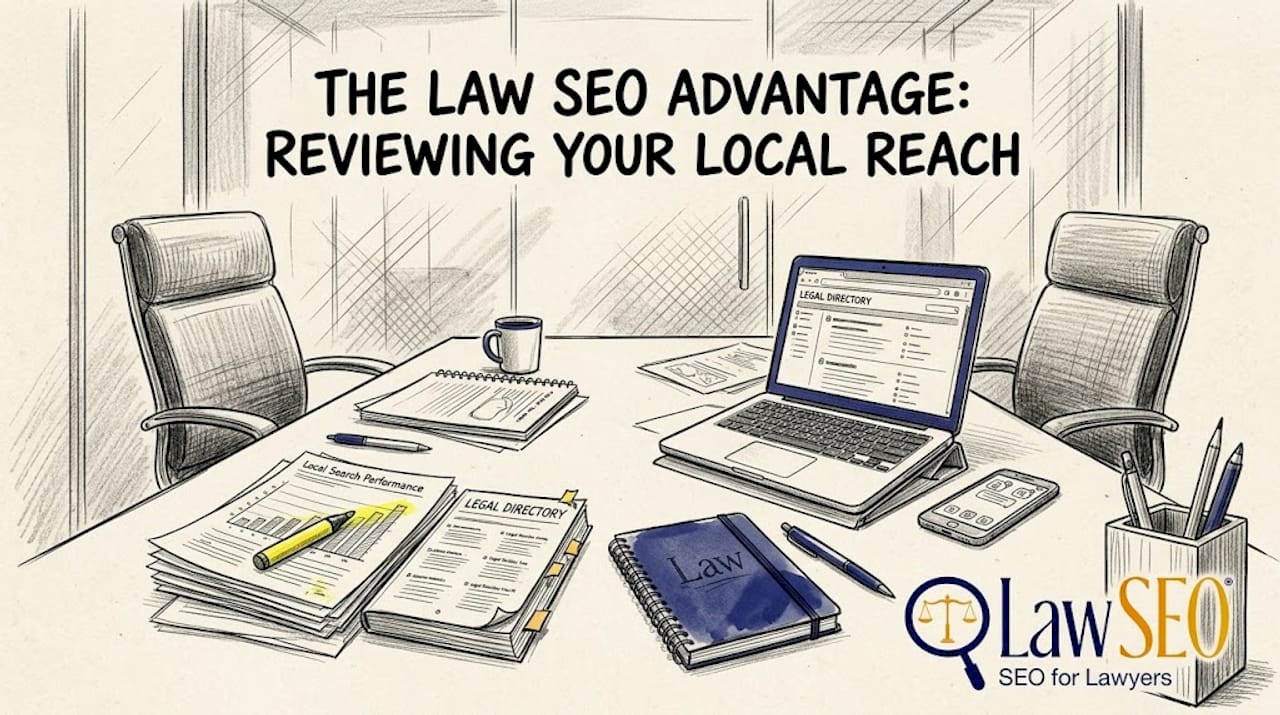 Law firm team analyzing citation reports