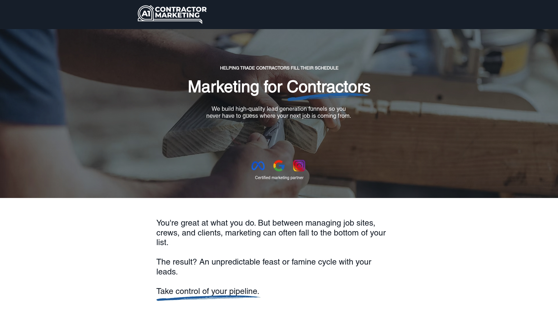https://a1contractormarketing.com