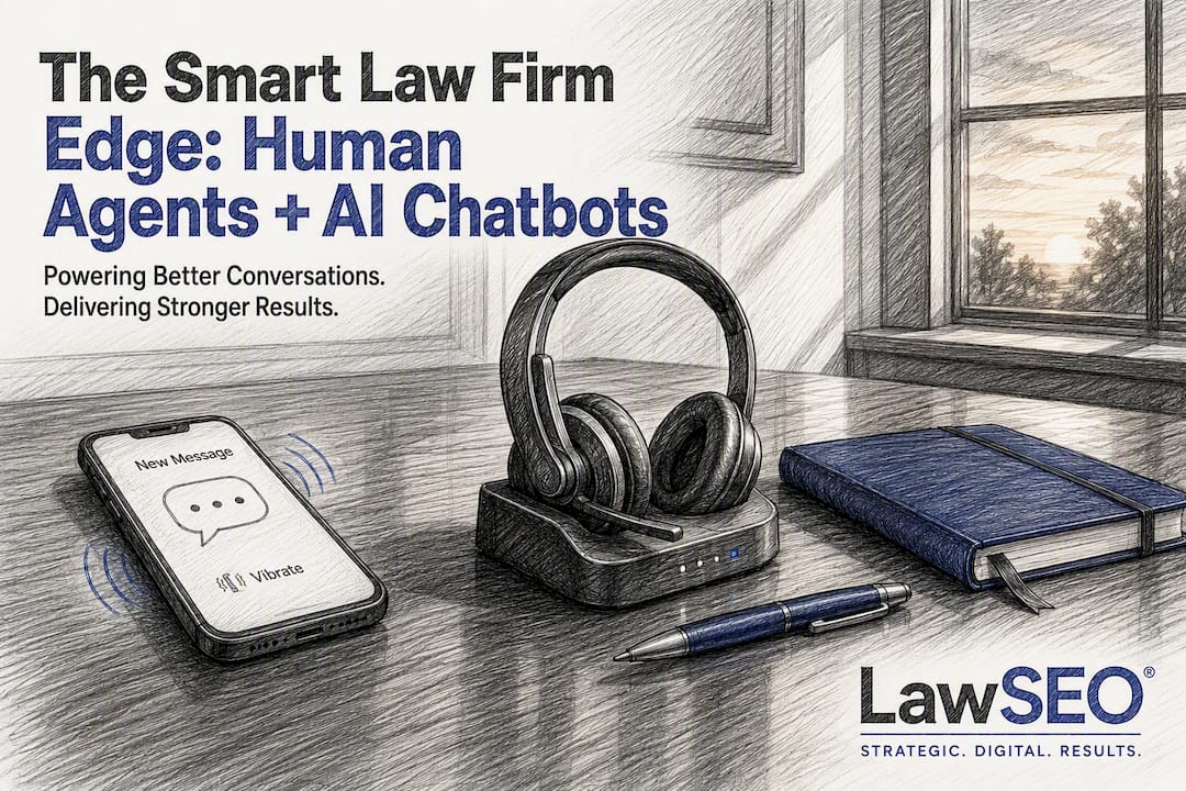 Communication devices in law firm meeting room