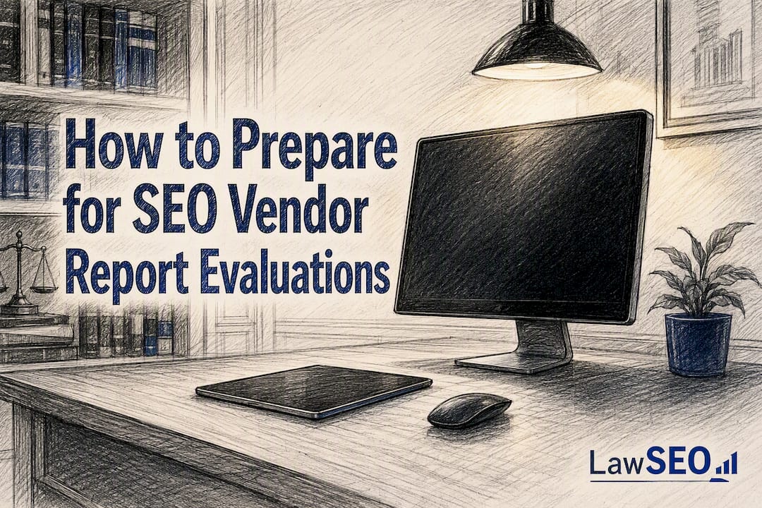 Dark office desk with SEO tools off