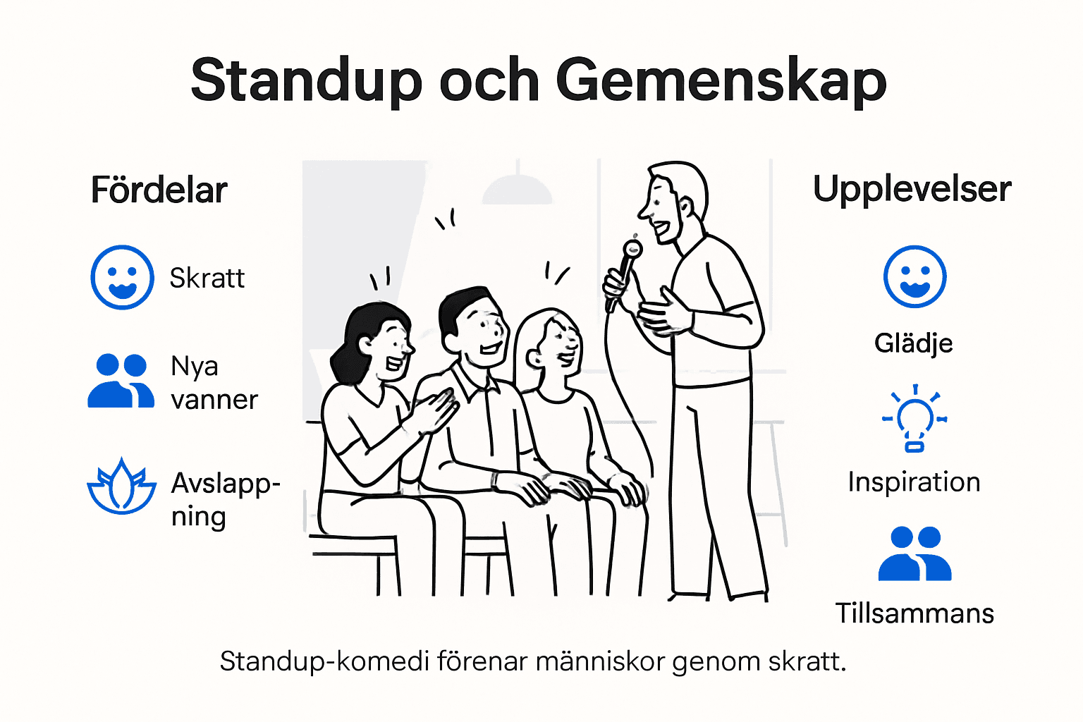 Infografik: Därför är standups bra för gemenskapen