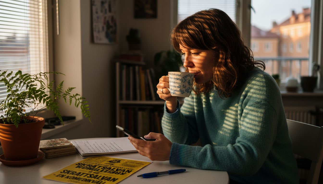Komikern följer upp kontakten efter att ha nätverkat på nätet