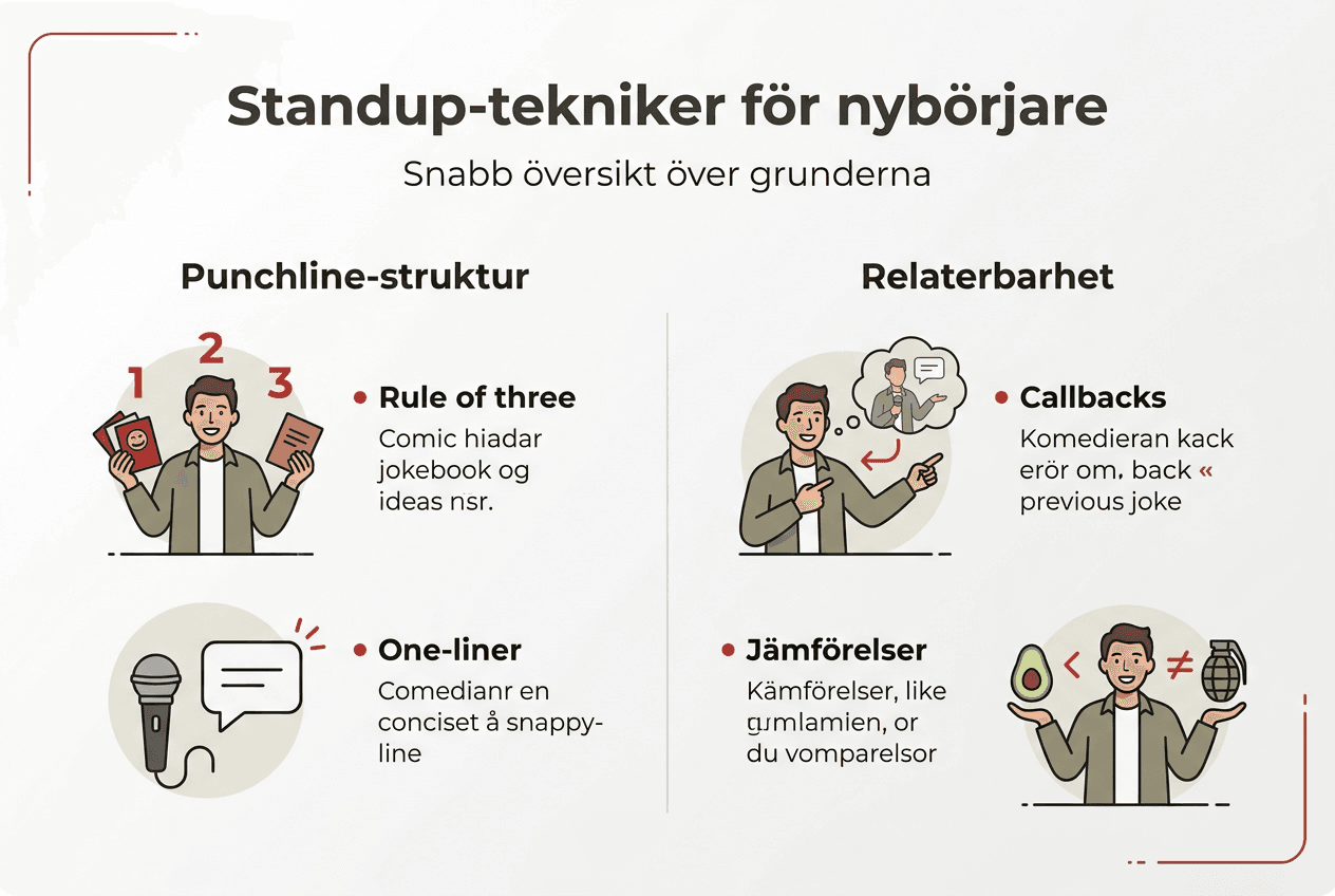 Guide: Standup-tips för dig som vill komma igång
