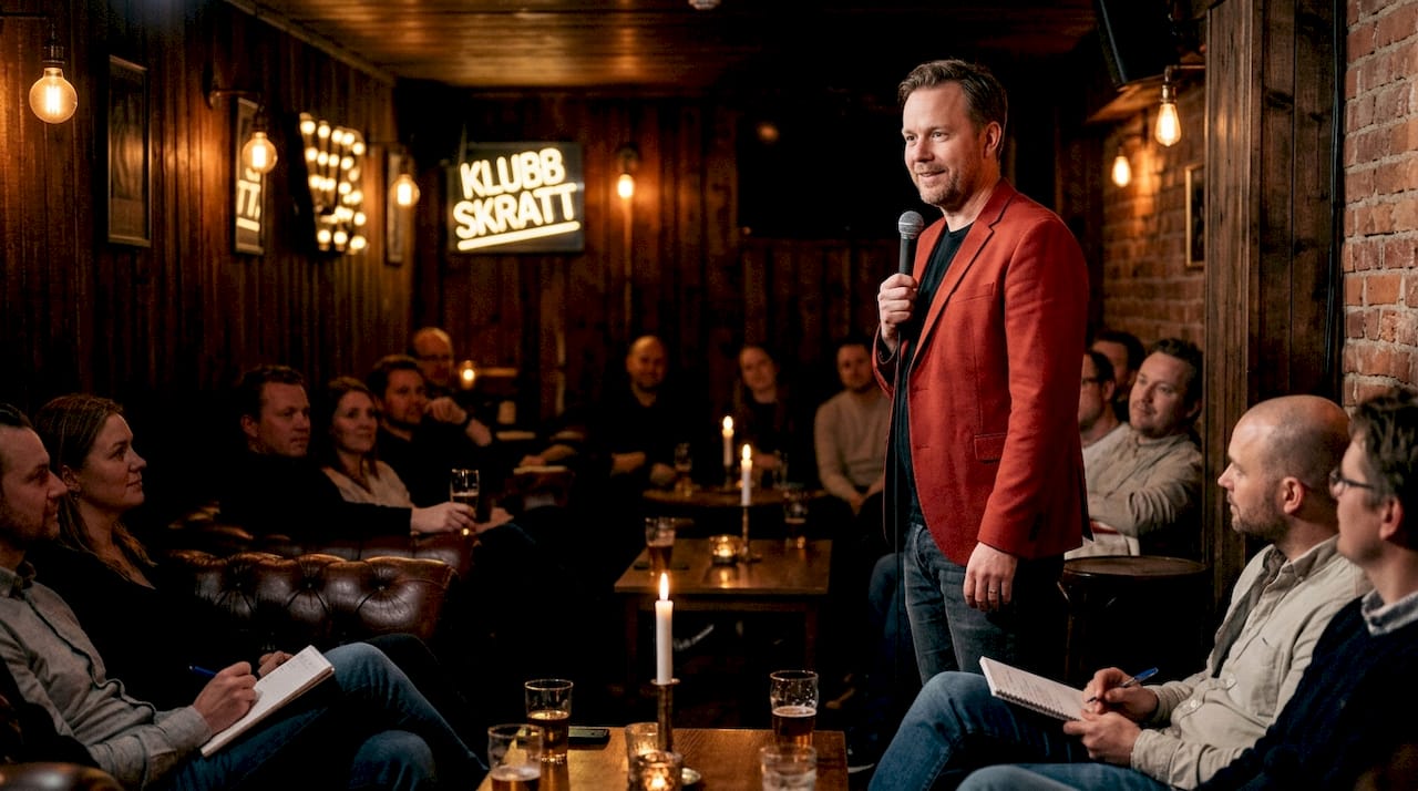 Komikern tar en konstpaus efter att ha dragit sitt skämtupplägg.