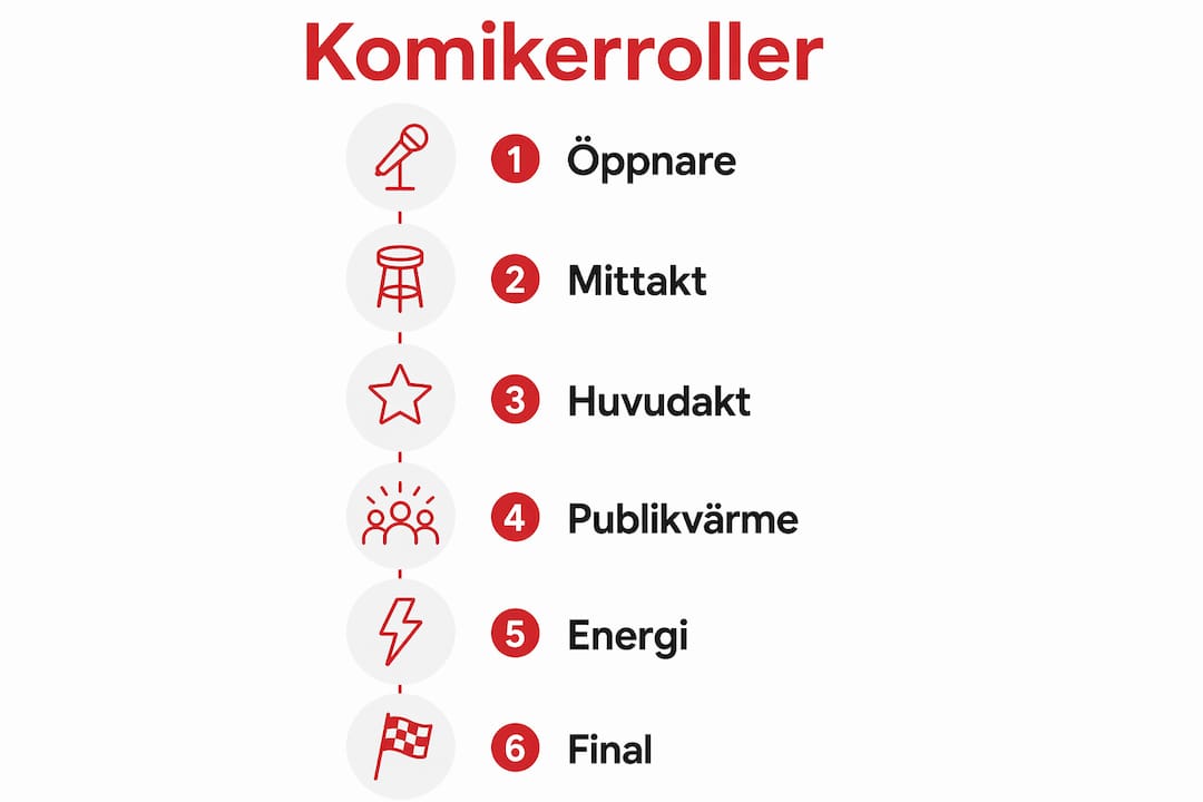 Illustration som visar roller och upplägg för standup-mötet