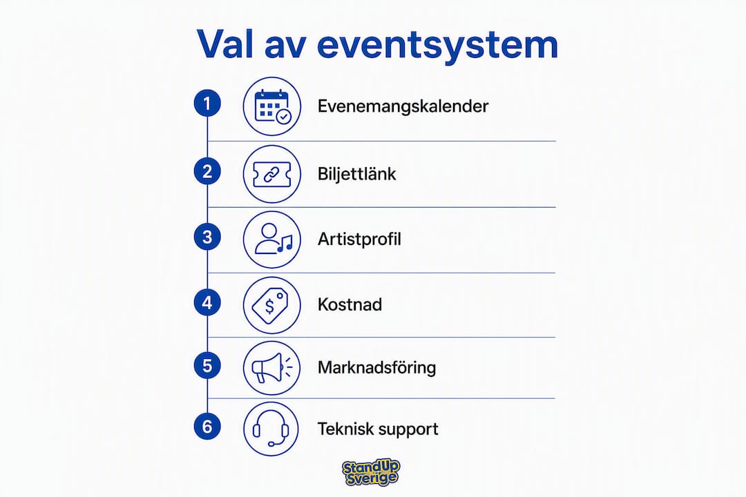 Så väljer du rätt eventsystem – en översikt över de viktigaste faktorerna