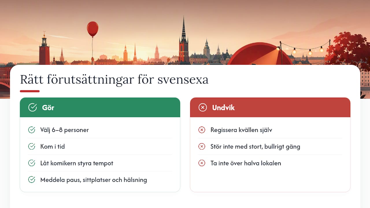 Vad vi ser efter alla år med svensexor på scenen — overview diagram