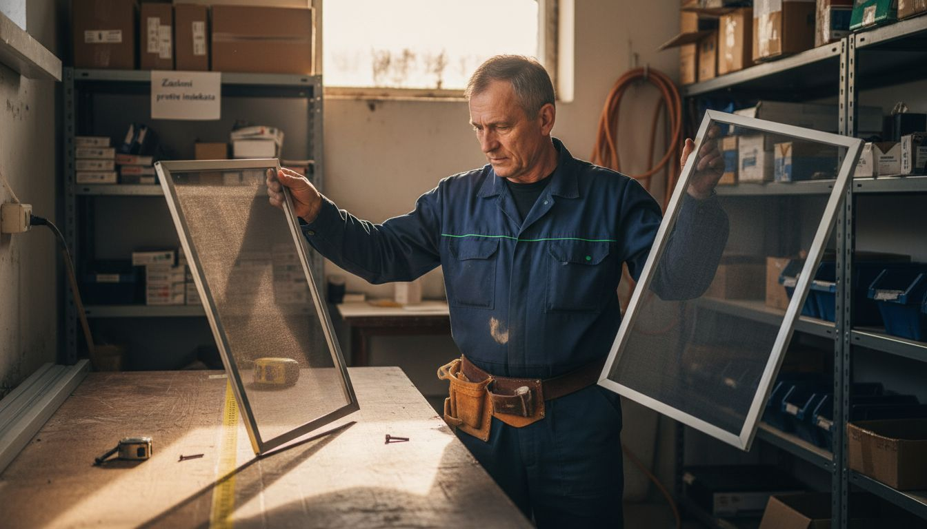 Stručnjak detaljno upoređuje insekt mrežice od aluminijuma i plastike, ističući njihove prednosti i nedostatke.