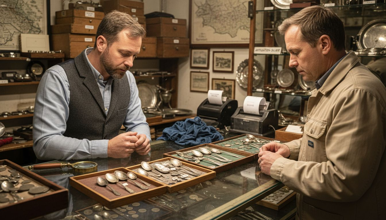 Kompetente Unterstützung beim Verkauf von Silber direkt vor Ort